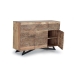 Credenza Alexandra House Living Naturale Metallo Legno di acacia 140 x 90 x 40 cm