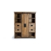 Buffet Alexandra House Living Naturel Métal Bois d'acacia 140 x 170 x 45 cm