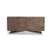 Credenza Alexandra House Living Naturale Metallo Legno di acacia 200 x 90 x 40 cm