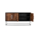 Sideboard Alexandra House Living Brown Black Metal Mango wood 170 x 84 x 43 cm