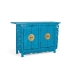 Anrichte Alexandra House Living Blau Mango-Holz 132 x 84 x 40 cm