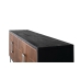 Credenza Alexandra House Living Marrone Nero Metallo Legno di mango 170 x 84 x 43 cm