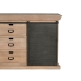 Buffet Alexandra House Living Gris Naturel bois et métal 160 x 85 x 40 cm