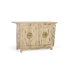 Anrichte Alexandra House Living Beige Mango-Holz 132 x 84 x 40 cm