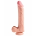 Natürliches Dildo Pipedream King Cock Plus TPE