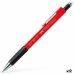 Portaminas Faber-Castell Grip 1347 Rojo 0,7 mm (12 Unidades)