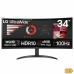 Écran LG 34WR50QK-B Wide Quad HD 34