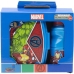 Contenitore per il pranzo con Bottiglia The Avengers CZ11275 380 ml 17 cm Plastica