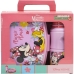 Kutija za Ručak s Umetnutom Bocom Minnie Mouse CZ11278 380 ml 17 cm Plastika