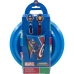 Conjunto de Louça Infantil The Avengers CZ11309 Plástico (5 Peças)