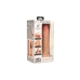 Realistyczne dildo XR Silikon Naturalny 20,32 cm