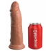 Gode réaliste Pipedream - King Cock Silicone Naturel