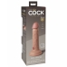 Gode réaliste Pipedream - King Cock Silicone Naturel