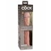 Gode réaliste Pipedream - King Cock Silicone Naturel