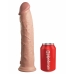 Gode réaliste Pipedream - King Cock Silicone Naturel