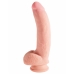 Realistinen dildo Pipedream - King Cock Luonnollinen