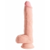 Realistisk Dildo Pipedream - King Cock Natur