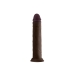 Dildo realist Shaft MAHOGANY Silicon