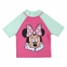 Bade T-shirt Minnie Mouse Turkisblå