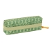 Necessaire Mufasa Verde Beige 22 x 4 x 7 cm Rettangolare