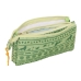 Portatodo Triple Mufasa Verde Beige 22 x 12 x 3 cm