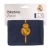 Carteira Real Madrid C.F. 2nd Kit 24/25 Azul Marinho 12,5 x 9,5 x 1 cm