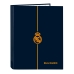 Ring binder Real Madrid C.F. 2nd Kit 24/25 Navy Blue A4 26.5 x 33 x 4 cm