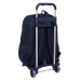 School Rucksack with Wheels Real Madrid C.F. 2nd Kit 24/25 Navy Blue 32 x 44 x 16 cm