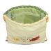 Rugtas met Koordjes Mufasa Groen Beige 26 x 34 x 1 cm