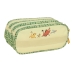 Portatodo Triple Mufasa Verde Beige 21,5 x 10 x 8 cm