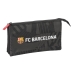 Pennenetui met 3 vakken F.C. Barcelona Black Zwart 22 x 12 x 3 cm