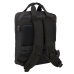 Laptop Backpack Real Madrid C.F. Premium Black 29 x 39 x 11 cm 13,3