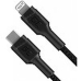 Lightning Cable Green Cell KABGC07 Black 1 m