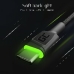 Kabel USB Green Cell KABGC13 Czarny Kolor Zielony 2 m