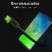 Καλώδιο USB Green Cell KABGC13 Μαύρο Πράσινο 2 m