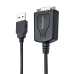 Adaptor USB Startech 1P3FPC-USB-SERIAL 91 cm