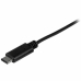 Cable USB C a USB B Startech USB2CB2M             (2 m) Negro