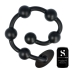 Anal Beads Virgite Silicone Black