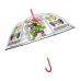 Guarda-Chuva The Avengers Perletti Transparente Fibra de Vidro 74 cm Infantil