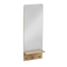 Hanging mirror Alexandra House Living Natural 35 x 95 x 11 cm Coat rack