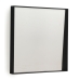 Hanging mirror Alexandra House Living Чёрный 50 x 50 x 5 cm