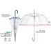 Umbrelă Perletti Transparent Microfibră Ø 89 cm Cu garnitură