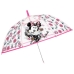 Guarda-Chuva Minnie Mouse Perletti Fibra de Vidro 74 cm Infantil