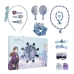 Nécessaire Infantil Frozen Azul Multicomposição