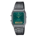 Horloge Heren Casio AQ-230EGG-3AEF Groen Zilverkleurig