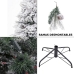 Christmas Tree PVC Polyethylene Pineapples Snowfall 60 x 60 x 150 cm