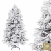 Árbol de Navidad PVC Polietileno Piñas Nevado 80 x 80 x 180 cm