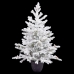 Kerstboom Polyethyleen Ananas Besneeuwd 40 x 40 x 90 cm