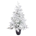 Kerstboom Polyethyleen Ananas Besneeuwd 60 x 60 x 120 cm