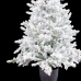 Kerstboom Polyethyleen Ananas Besneeuwd 60 x 60 x 120 cm